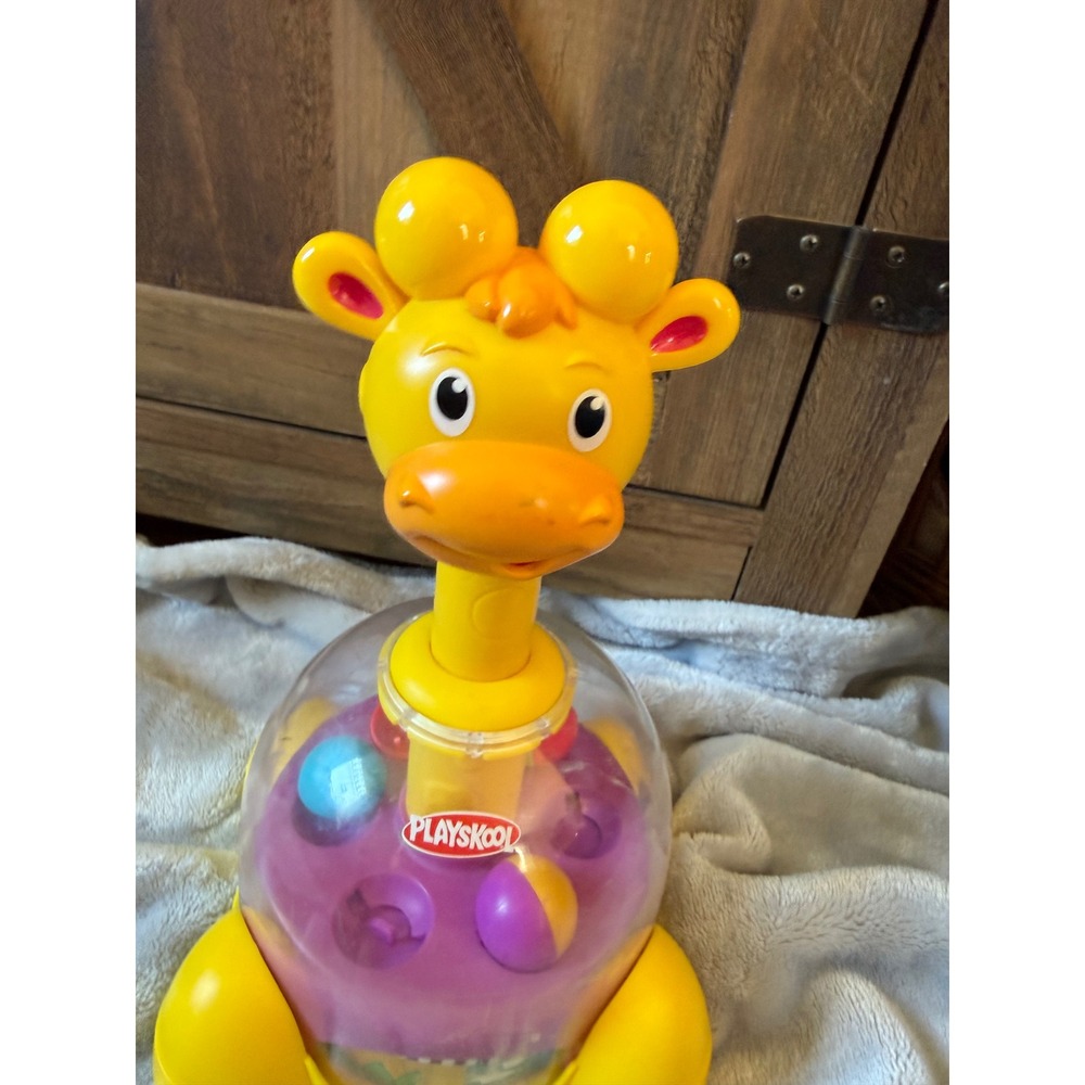 Playskool popping giraffe infant toddler toy fun makes noise - Picture 3 of 8